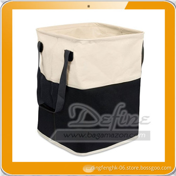 Square Cloth Laundry Hamper Laundry Basket Canvas Dirty Clothes Sorter